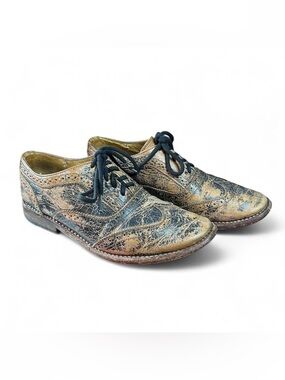 Bed Stu Distressed Leather Oxfords
